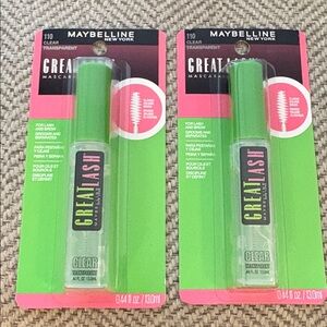 Maybelline Clear Mascara Bundle NWT